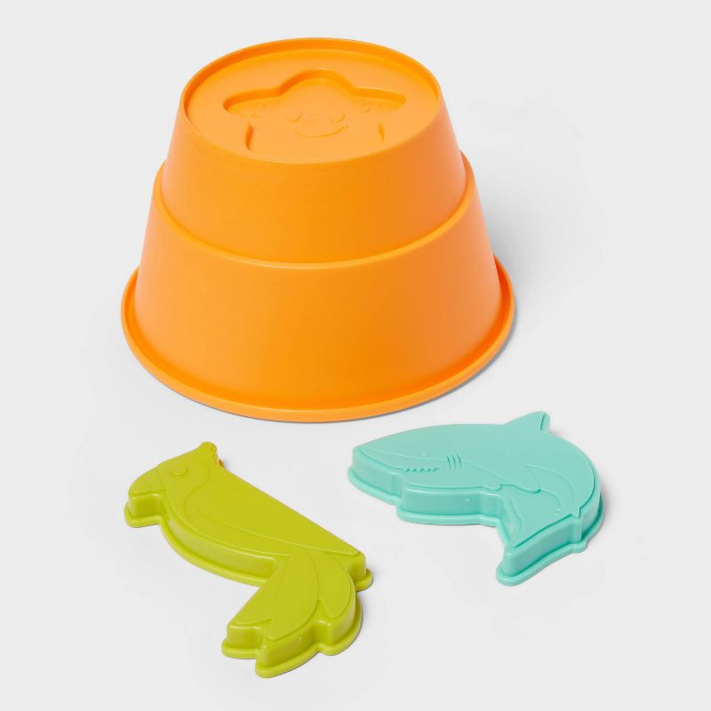 slide 4 of 4, Monkey Play Combo Set Sand Toys - Sun Squad™: Beach Toys for Kids, Ages 18 Months+, 1 ct