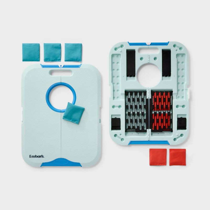 slide 2 of 4, Molded Bean Bag Toss 23.5" x 18" - Embark™: Lawn Game Set for Adults, 1 ct