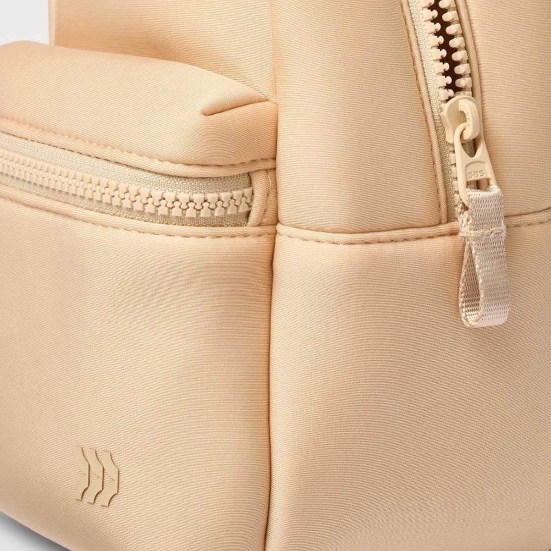 slide 4 of 4, 8.5" Neoprene Mini Backpack Cream - All In Motion™: Water-Resistant, Adjustable Strap, 1 ct