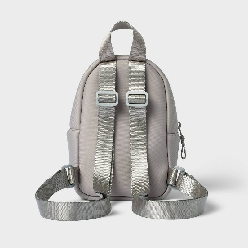 slide 2 of 4, 8.5" Neoprene Mini Backpack Gray - All In Motion™: Water Repellent, Adjustable Strap, 1 ct