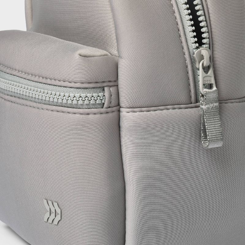slide 4 of 4, 8.5" Neoprene Mini Backpack Gray - All In Motion™: Water Repellent, Adjustable Strap, 1 ct