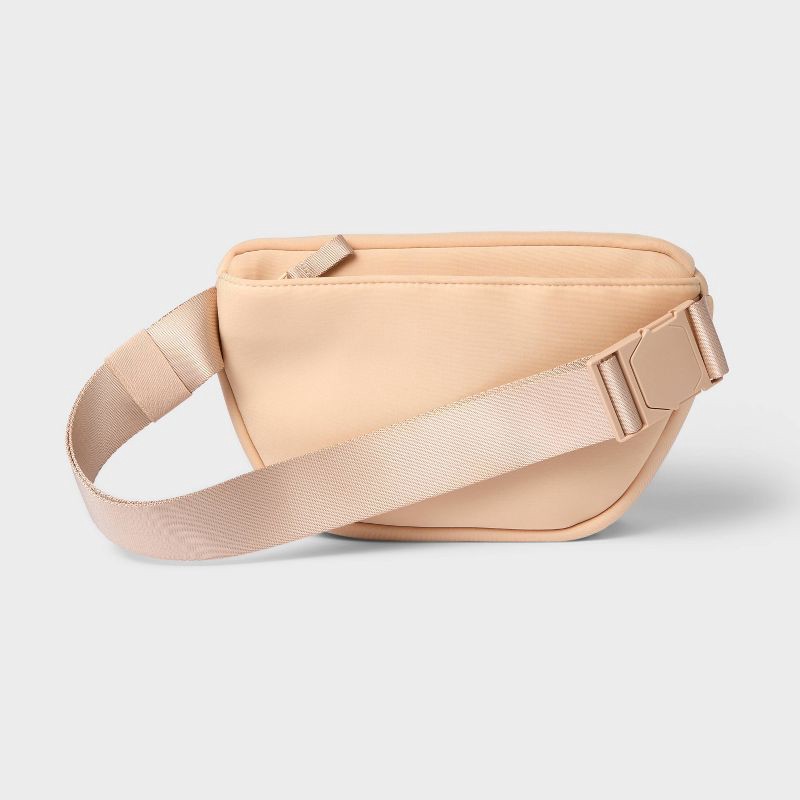 slide 2 of 4, Premium Belt Bag Cream - All In Motion™: Water-Resistant Knit Fanny Pack, 1 ct