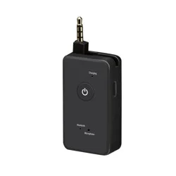 Travel Smart Wireless Headphone Bluetooth Adapter - Black