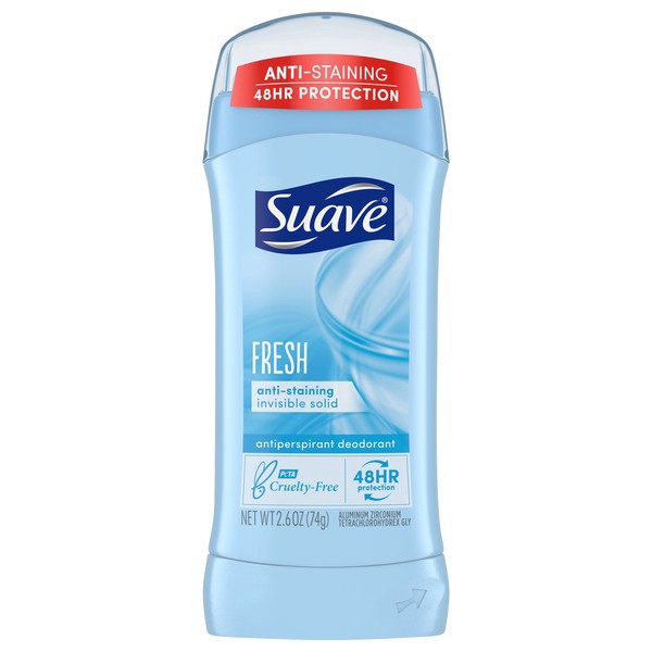 slide 1 of 5, Suave Deodorant Antiperspirant & Deodorant Stick Fresh, 2.6 oz, 2.6 oz