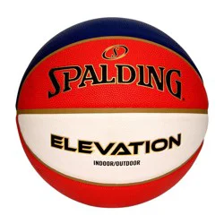 Spalding Elevation 29.5'' Basketball - Red/White/Blue: For All Ages, Official Size 7