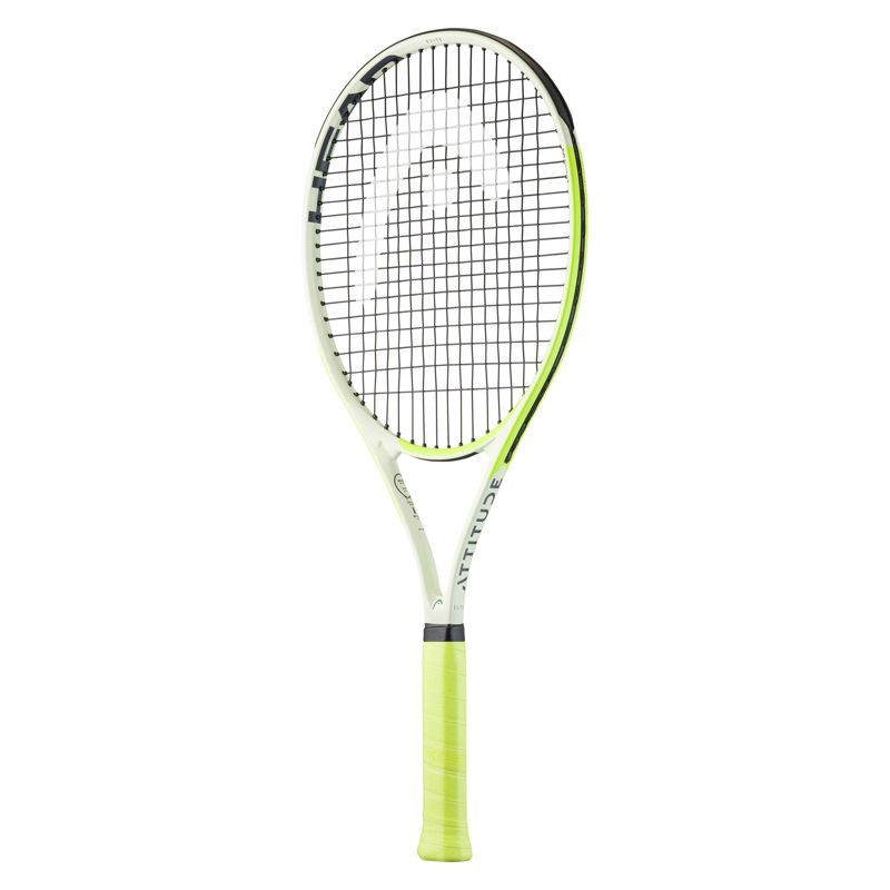 slide 1 of 4, Head 27'' MX Attitude Elite Traditional Tennis Racquet - Yellow: Graphite Frame, 100 Sq In, 1 ct