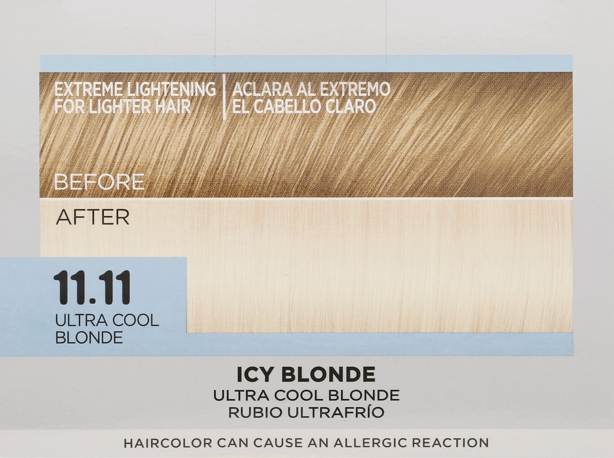slide 9 of 9, L'Oréal Feria Ultra Cool Blonde 11.11 Permanent Hair Color Gel 1 ea, 1 ct
