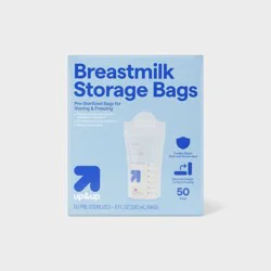 Breast Milk Storage Bags - 50ct - up&up™