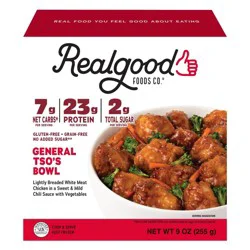 Real Good Gluten Free Frozen General Tso's Chicken Bowl - 9oz