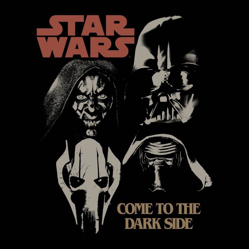 slide 3 of 3, Men's Star Wars Villians Short Sleeve Graphic T-Shirt - Gray S, 1 ct