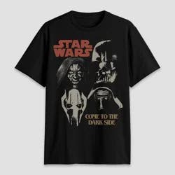 Men's Star Wars Villians Short Sleeve Graphic T-Shirt - Black S