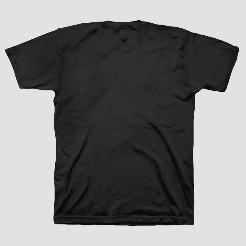 slide 2 of 3, Men's Nirvana Short Sleeve Graphic T-Shirt - Black XXL: Merch Traffic, Cotton, Crew Neck, Band Logo, 1 ct