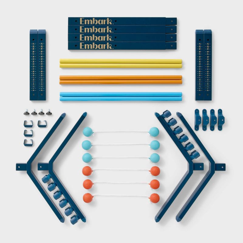 slide 2 of 4, 10'' x 24.8'' Ladder Ball Steel - Embark™: Outdoor Lawn Toss Game, 2-4 Players, 1 ct