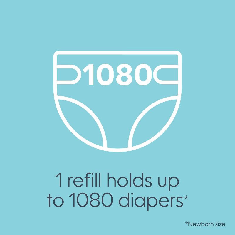 slide 3 of 9, Diaper Genie Jumbo Square Disposal Bag Refill - 1080ct, 1080 ct