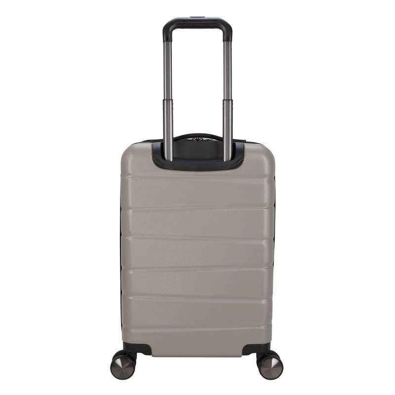 slide 3 of 10, Skyline Hardside Carry On Spinner Suitcase - Oxford Tan: Skyline Luggage 8-Wheel Spinner, 1 ct