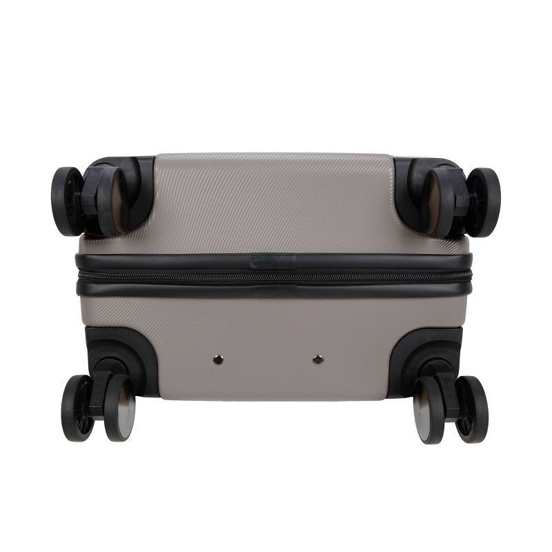 slide 7 of 10, Skyline Hardside Carry On Spinner Suitcase - Oxford Tan: Skyline Luggage 8-Wheel Spinner, 1 ct