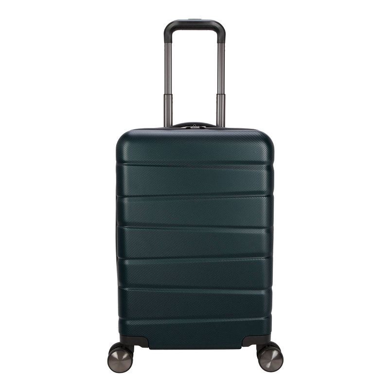 slide 1 of 10, Skyline Hardside Carry On Spinner Suitcase - Sea Moss: Lightweight 8-Wheel Travel Luggage, 1 ct