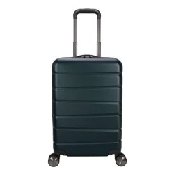 Skyline Hardside Carry On Spinner Suitcase - Sea Moss: Lightweight 8-Wheel Travel Luggage