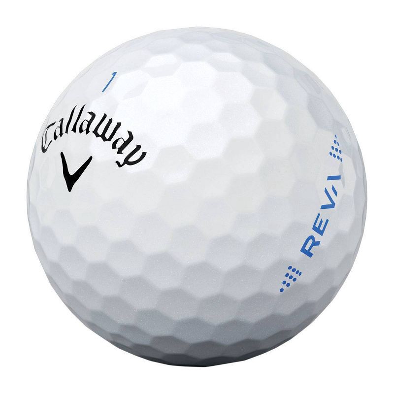 slide 2 of 5, Callaway Reva Golf Balls - White: Sports Rubber Ionomer, 13+ Age, 12 Pack, 12 ct
