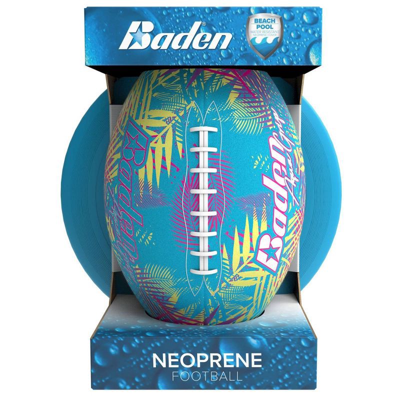 slide 1 of 3, Baden Aquagrip Beach Football: Neoprene Sports Ball Set for Ages 4+, 1 ct