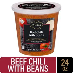 Private Selection Beef Chili With Beans Kettle Cooked