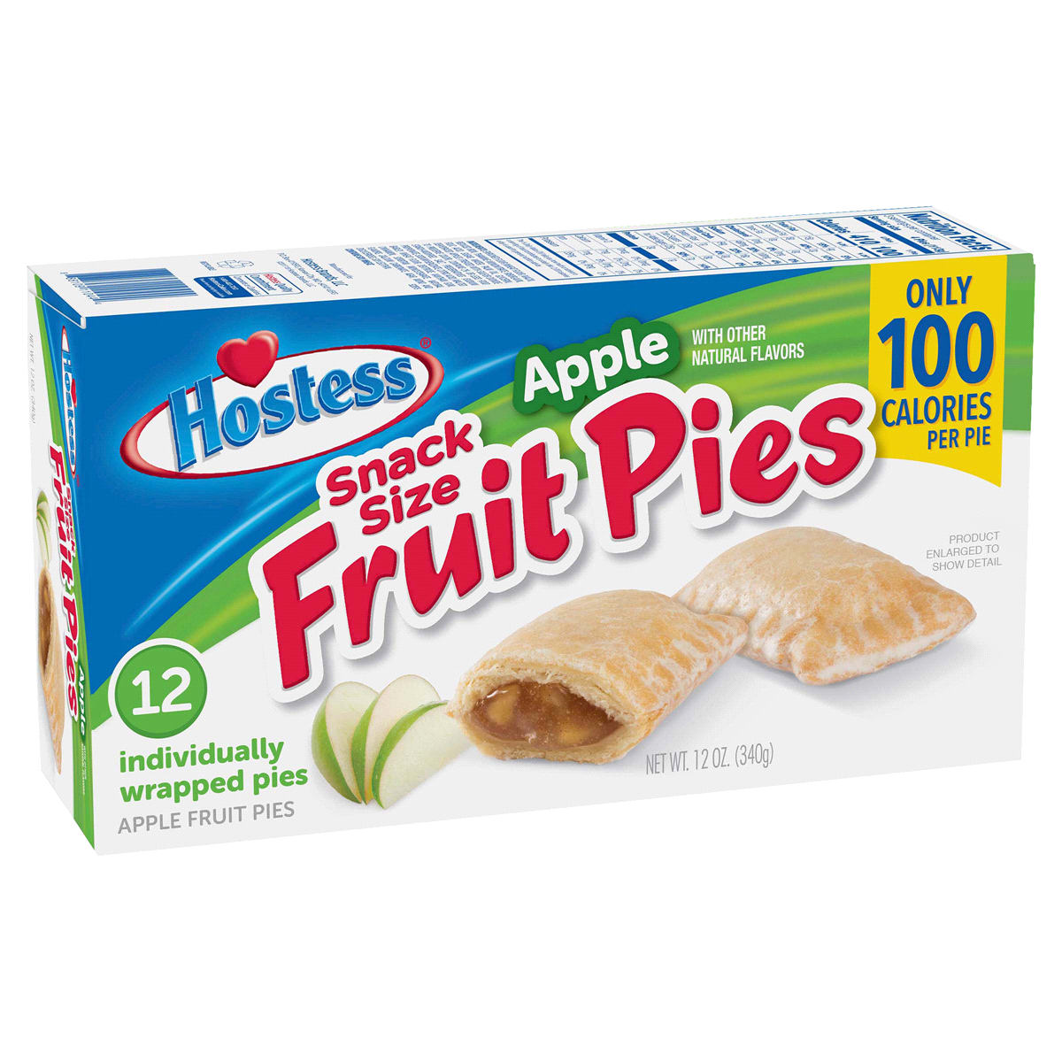 slide 1 of 6, HOSTESS Snack Size Apple Fruit Pies, 12 ct; 12 oz