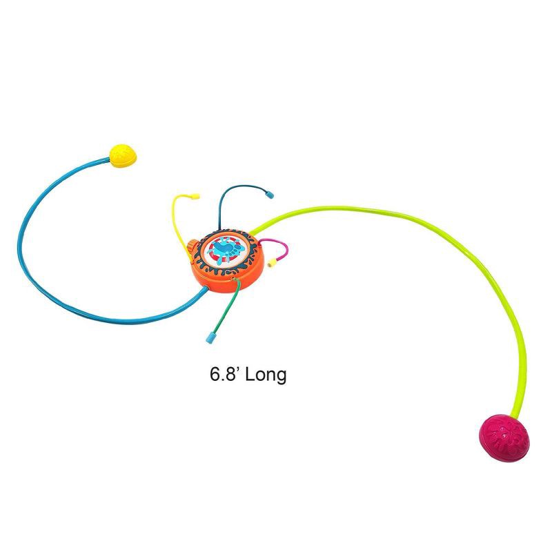 slide 5 of 9, Banzai Stomp Blast Sprinkler: PVC Play Toy for Kids, Ages 3 and Up, 1 ct