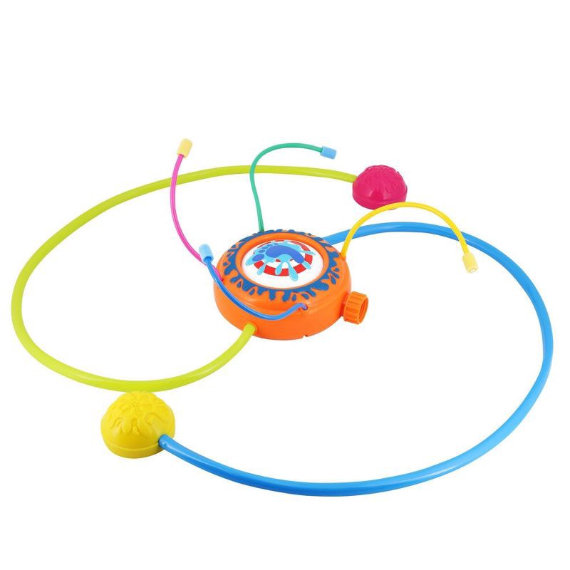 slide 9 of 9, Banzai Stomp Blast Sprinkler: PVC Play Toy for Kids, Ages 3 and Up, 1 ct
