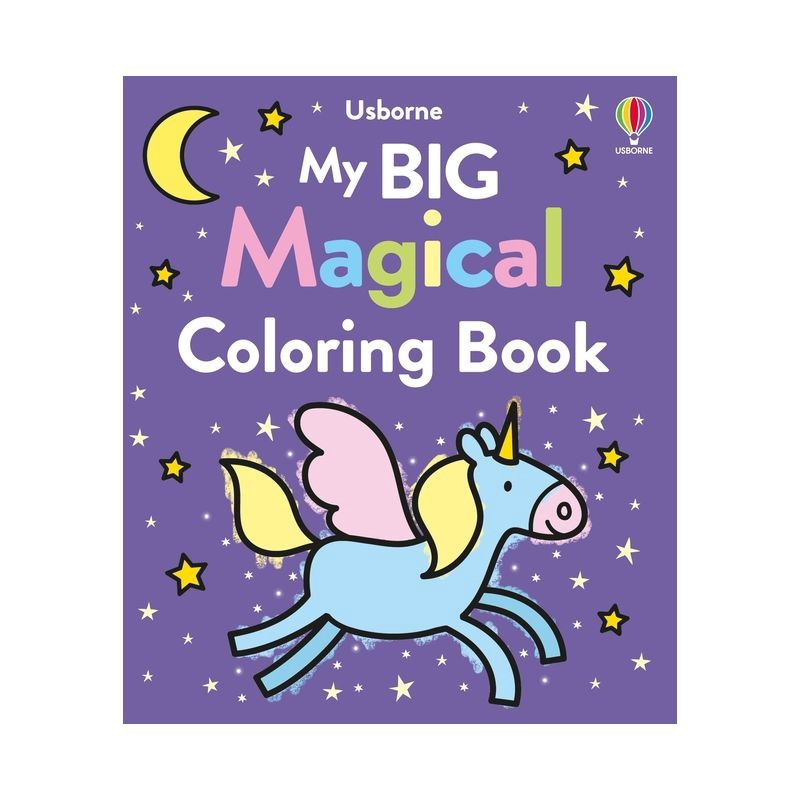 slide 1 of 1, Usborne Books My Big Magical Coloring Book - (My Big Coloring) by Kate Nolan (Paperback), 1 ct