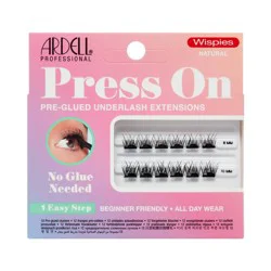 Ardell Press-On Mini Wispies Natural False Eyelashes - 12pc