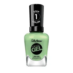 Sally Hansen Miracle Gel Nail Polish - 685 Live For The MoMINT - 0.5 fl oz: Gloss Finish, Nail Care, Nails & Toenails