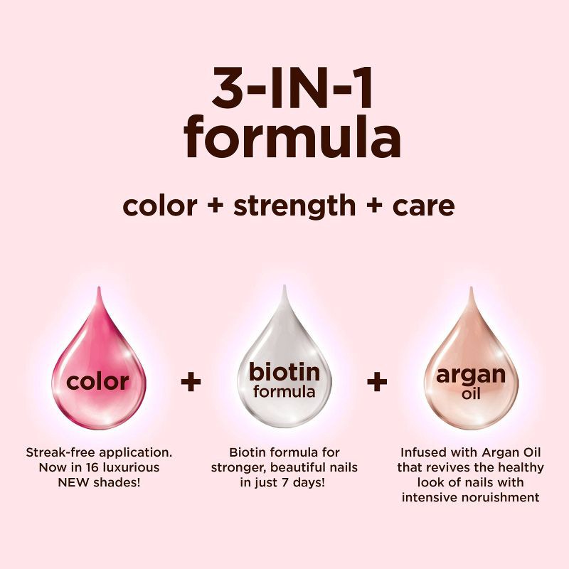 slide 6 of 8, Sally Hansen Color Therapy Nail Polish - 227 Epink Journey - 0.5 fl oz, 0.5 fl oz