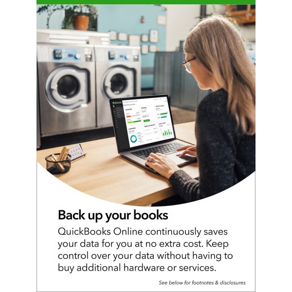 slide 9 of 9, Quickbooks Online Plus 2023 For Pc, 3-Month Subscription, Windows 10, Product Key, 1 ct