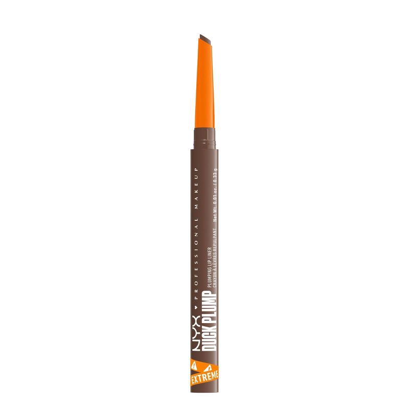 slide 1 of 10, NYX Professional Makeup Duck Plump Plumping Lip Liner - Touch Up Taupe - 0.01oz, 0.01 oz