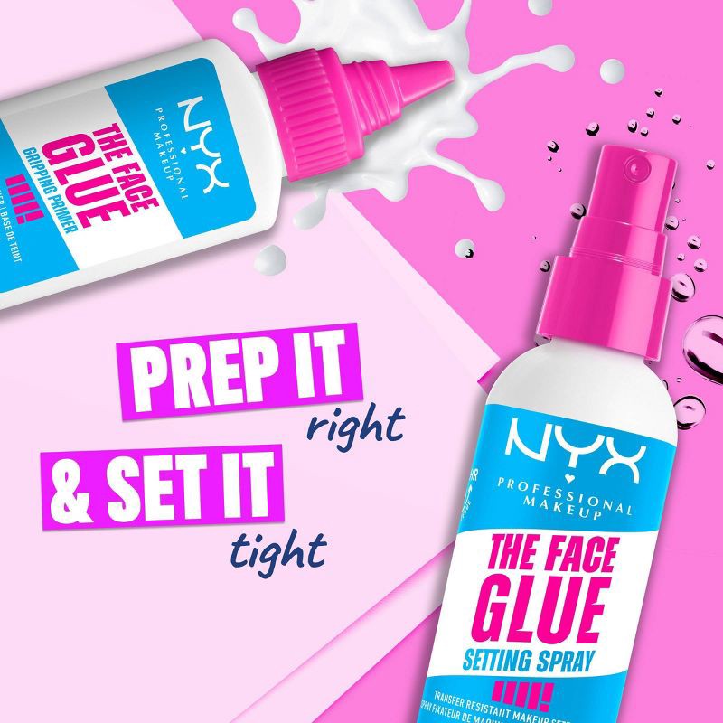slide 6 of 12, NYX Professional Makeup The Face Glue Makeup Setting Spray - 2 fl oz, 2 fl oz
