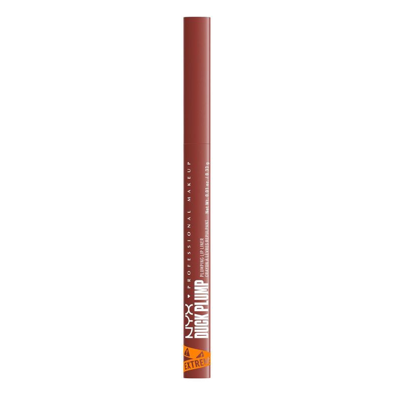 slide 10 of 10, NYX Professional Makeup Duck Plump Plumping Lip Liner - Swollen Spice - 0.01oz, 0.01 oz