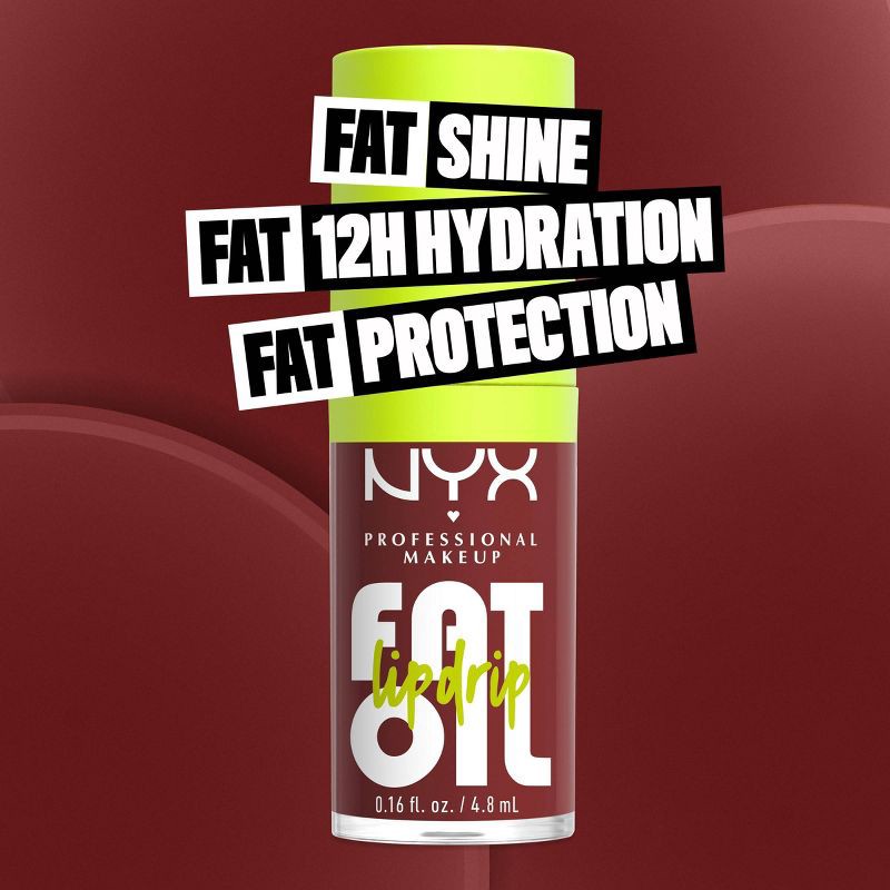 slide 4 of 6, NYX Professional Makeup Fat Oil Lip Drip Lip Gloss - Sprinkle Sprinkle - 0.16 fl oz, 0.16 fl oz