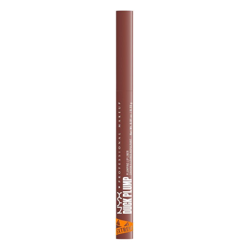 slide 10 of 10, NYX Professional Makeup Duck Plump Plumping Lip Liner - Nude Flip - 0.01oz, 0.01 oz