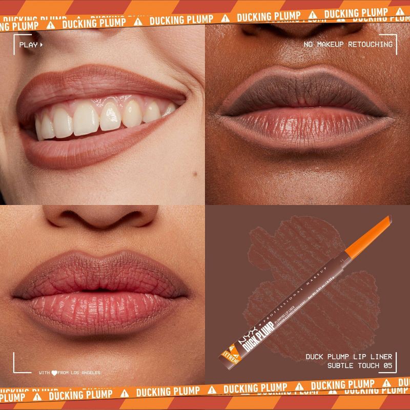 slide 3 of 9, NYX Professional Makeup Duck Plump Plumping Lip Liner - Subtle Touch - 0.01oz, 0.01 oz