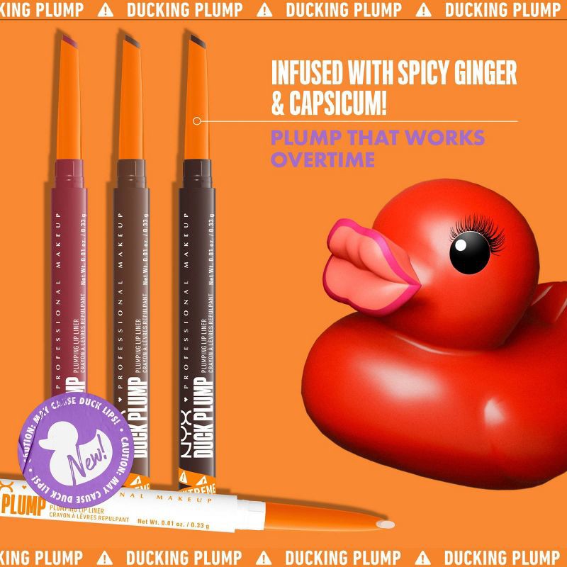 slide 8 of 9, NYX Professional Makeup Duck Plump Plumping Lip Liner - Subtle Touch - 0.01oz, 0.01 oz