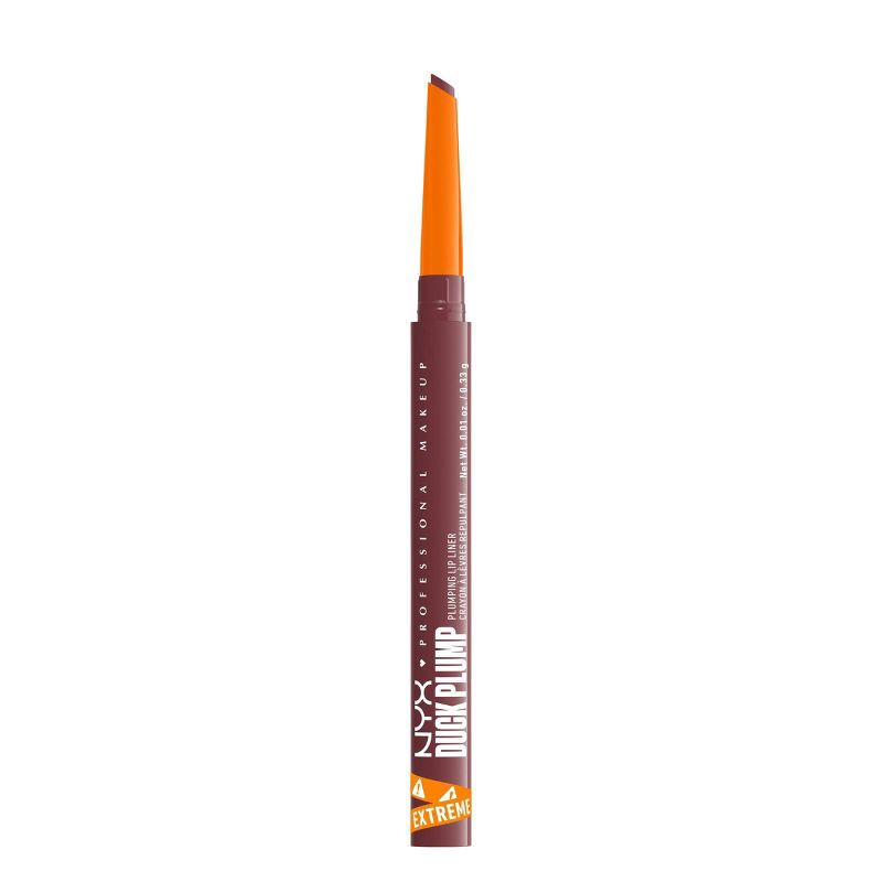 slide 1 of 10, NYX Professional Makeup Duck Plump Plumping Lip Liner - Fill Em' In - 0.01oz, 0.01 oz