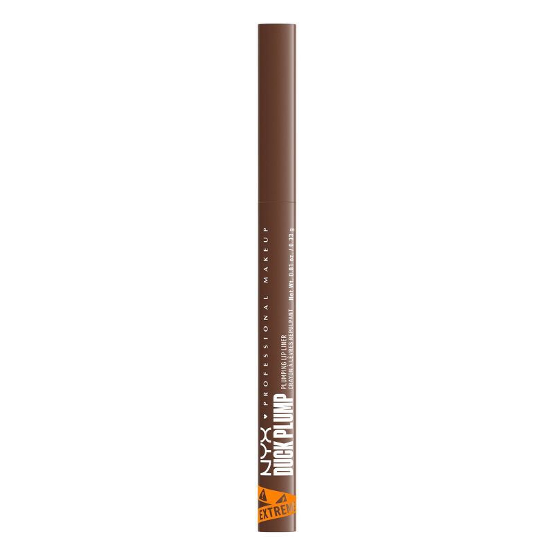 slide 9 of 9, NYX Professional Makeup Duck Plump Plumping Lip Liner - Syringe Sienna - 0.01oz, 0.01 oz