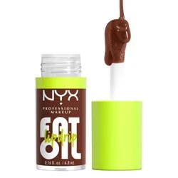 NYX Professional Makeup Fat Oil Lip Drip Lip Gloss - Livin The Cream - 0.16 fl oz