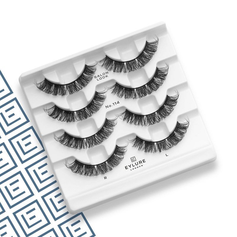 slide 2 of 7, Eylure False Eyelashes - No 114 - 4pc, 114 x 4 ct