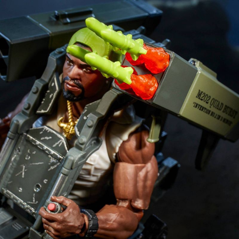 slide 3 of 6, G.I. Joe Classified Series Heavy Duty with Man-Portable Heavy Weapons System Action Figure, 1 ct