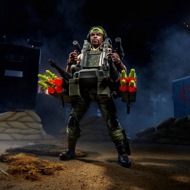 slide 6 of 6, G.I. Joe Classified Series Heavy Duty with Man-Portable Heavy Weapons System Action Figure, 1 ct