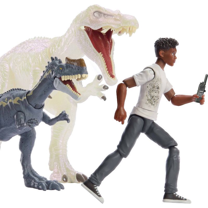 slide 6 of 6, Jurassic World Chaos Theory: Darius & Baryonyx & Monolophosaurus Action Figure Toys, 1 ct