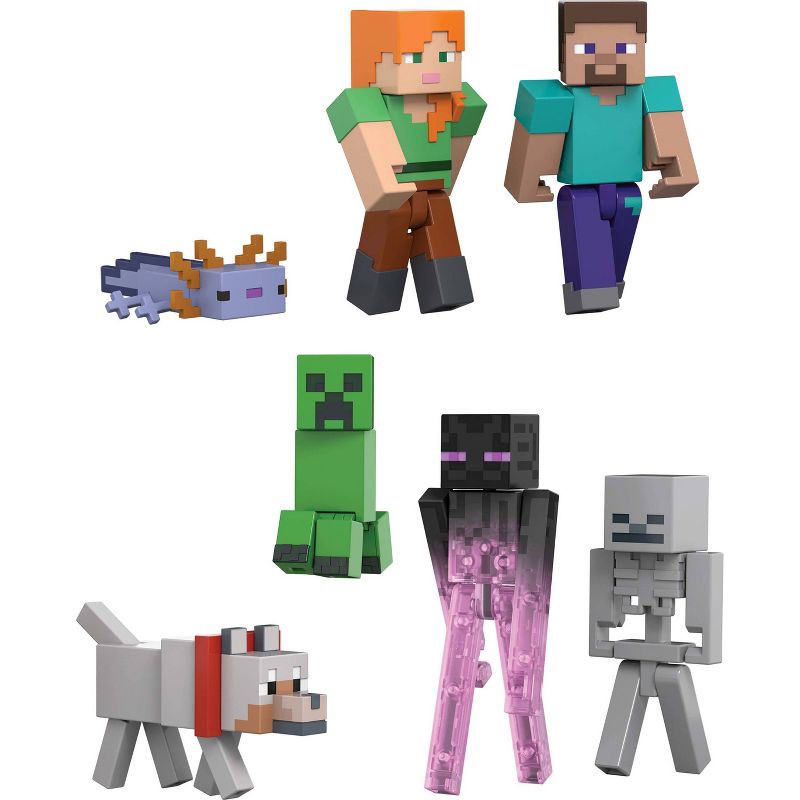 slide 3 of 3, Minecraft Evergreen Storypack Set - 7pk, 7 ct