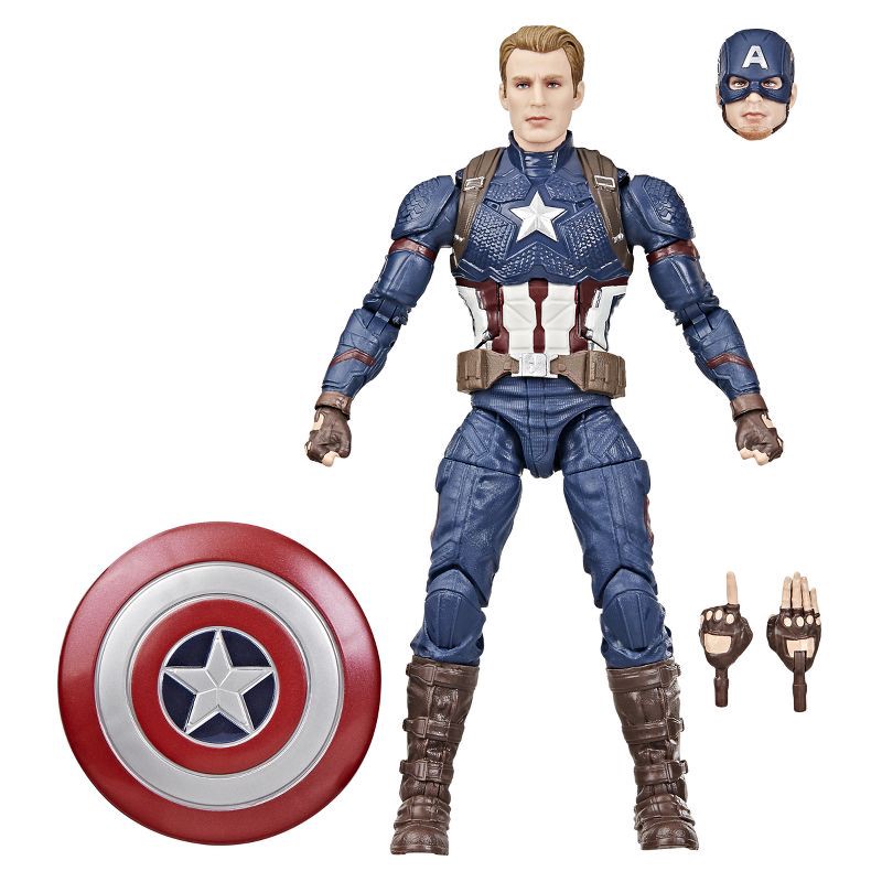 slide 2 of 7, Avengers Marvel Legends Series Captain America Action Figure, 1 ct