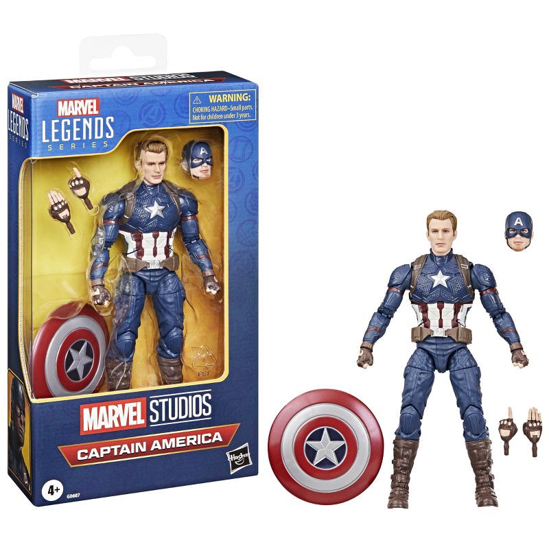 slide 1 of 7, Avengers Marvel Legends Series Captain America Action Figure, 1 ct